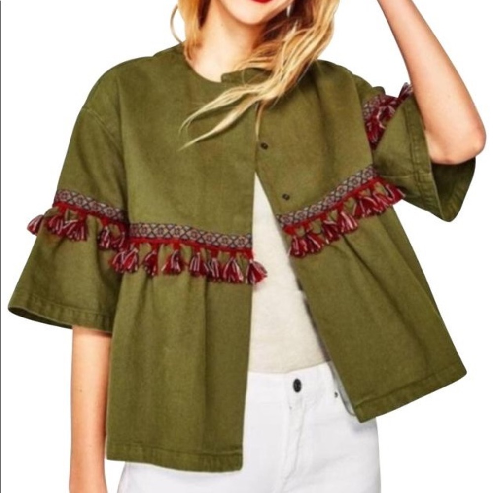 Zara Tassel Jacket